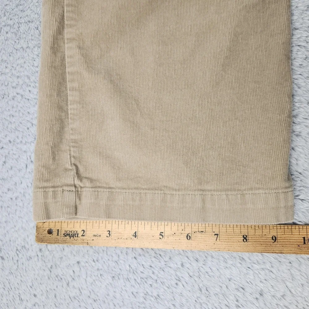 The North Face Pants Mens XL Khaki Beige Corduroy Stretch Casual Outdoor Cotton